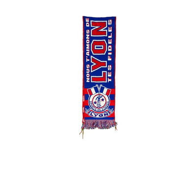 Echarpe de football vintage Olympique Lyonnais - Produit supporter - Olympique Lyonnais