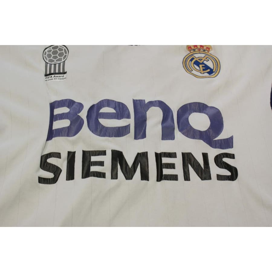 Maillot de football rétro domicile Real Madrid CF N°4 SERGIO RAMOS 2006-2007 - Adidas - Real Madrid