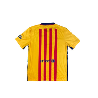 Maillot de football vintage FC Barcelone extérieur saison 2015-2016 - Nike - Barcelone