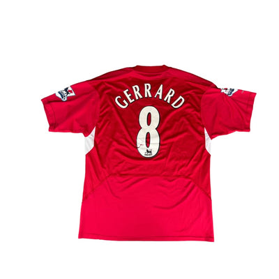 Maillot domicile vintage Liverpool #8 Gerrard saison 2005-2006 - Reebok - FC Liverpool