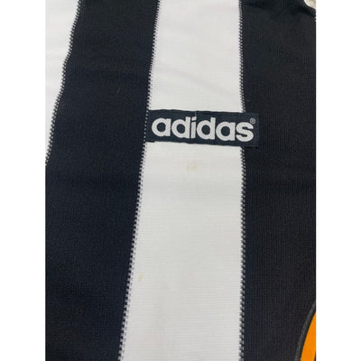 Maillot football vintage domicile Newcastle United #9 Shearer saison 1995-1996 - Adidas - Newcastle United