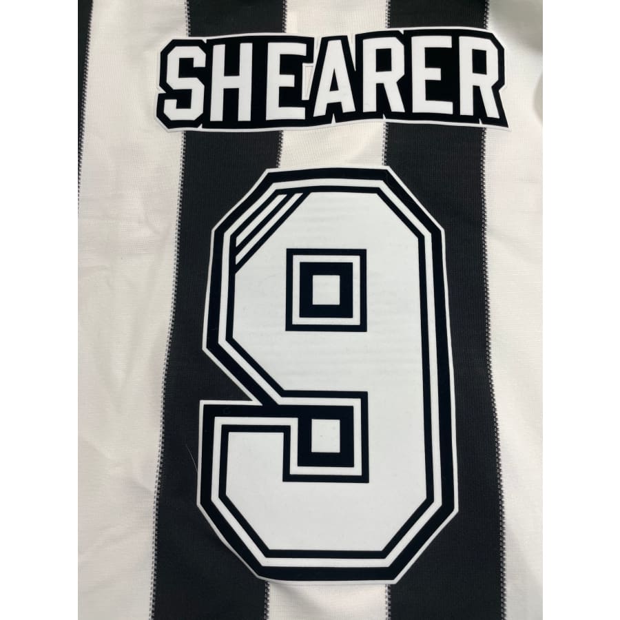 Maillot football vintage domicile Newcastle United #9 Shearer saison 1995-1996 - Adidas - Newcastle United