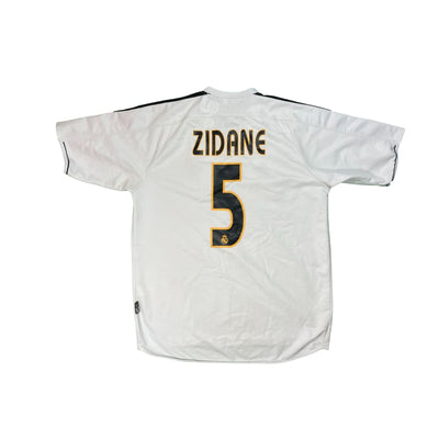 Maillot football vintage domicile Real Madrid #5 Zidane saison - Adidas - Real Madrid