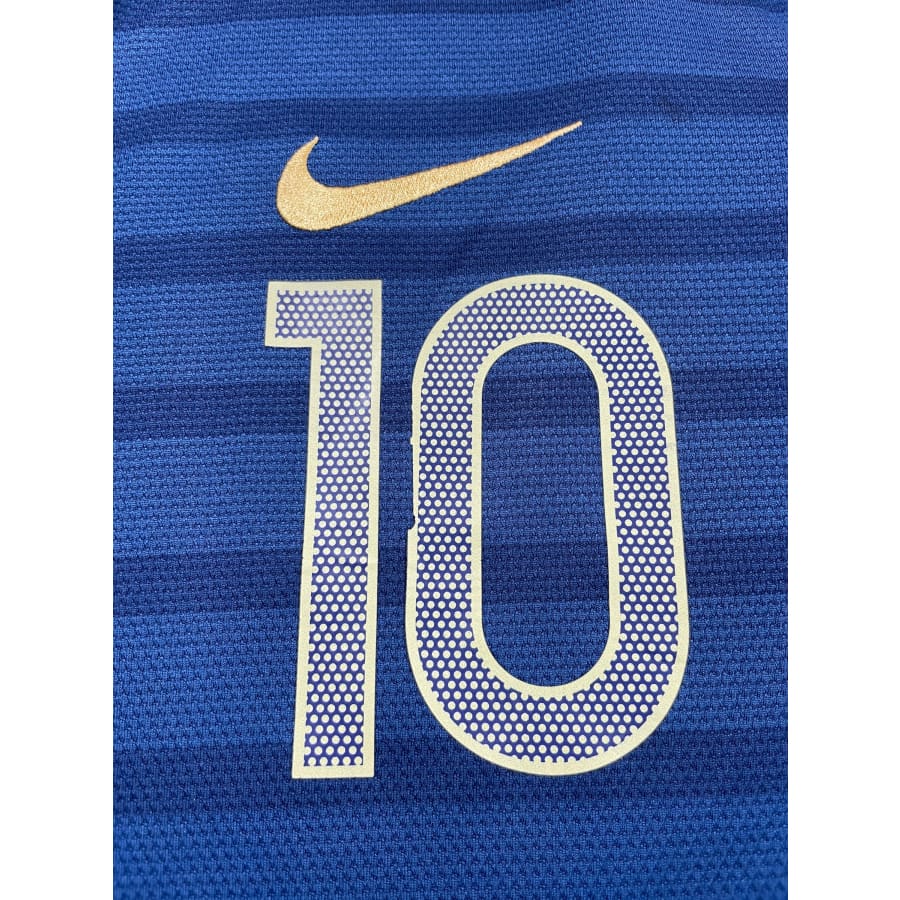 Maillot football vintage Equipe de France #10 Benzema domicile saison 2012-2013 - Nike - Equipe de France