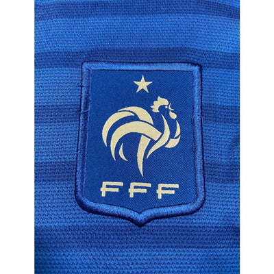 Maillot football vintage Equipe de France #10 Benzema domicile saison 2012-2013 - Nike - Equipe de France