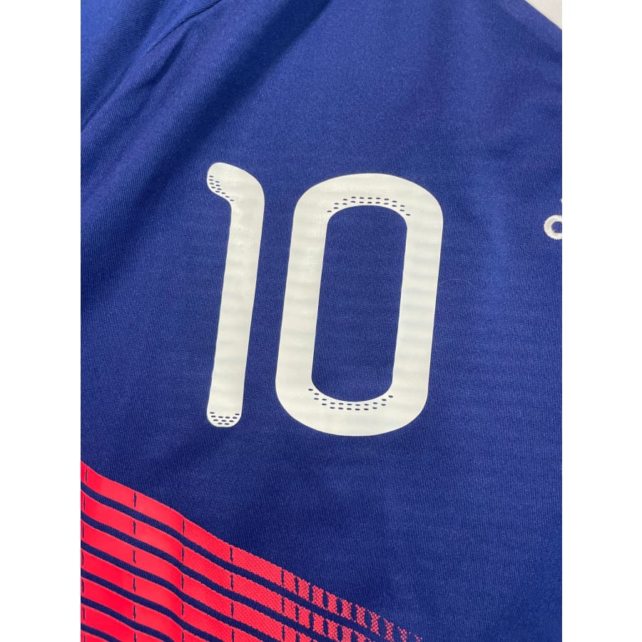 Maillot football vintage Equipe de France domicile #10 Benzema saison 2010-2011 - Adidas - Equipe de France