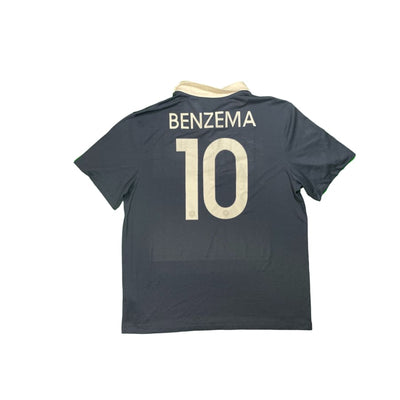 Maillot football vintage Equipe de France domicile #10 Benzema saison 2014-2015 - Nike - Equipe de France