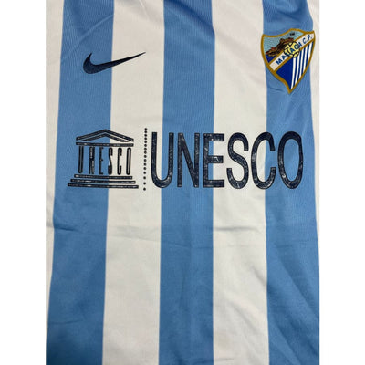 Maillot football vintage Malaga domicile saison 2013 - 2014 - Nike - Malaga