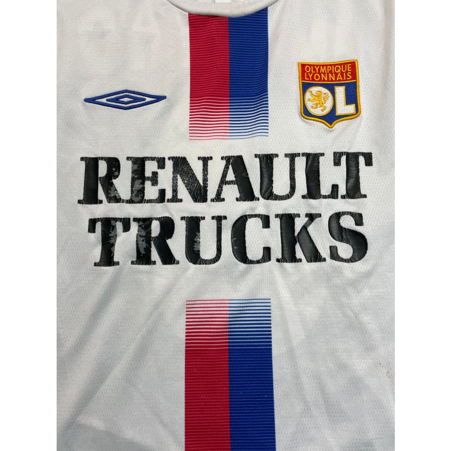 Maillot football vintage Olympique Lyonnais domicile #8 Juninho saison - Umbro - Olympique Lyonnais