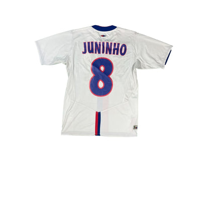 Maillot football vintage Olympique Lyonnais domicile #8 Juninho saison - Umbro - Olympique Lyonnais