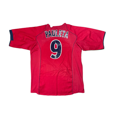 Maillot football vintage Paris-Saint-Germain #9 Pauleta extérieur saison 2004-2005 - Nike - Paris Saint-Germain