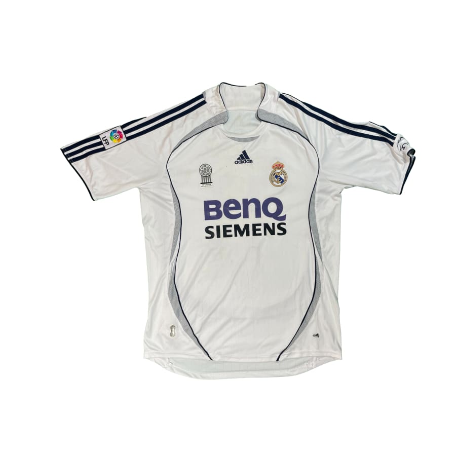 Maillot football vintage Real Madrid #11 Cicinho saison 2006-2007 - Adidas - Real Madrid