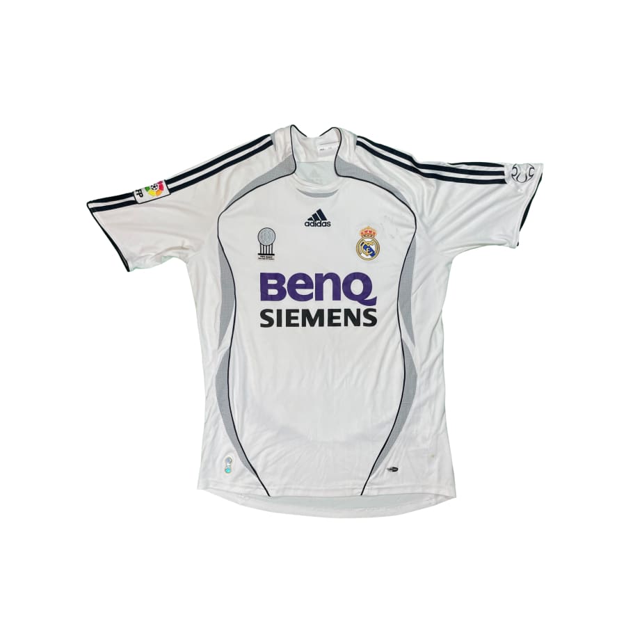 Maillot football vintage Real Madrid domicile #23 Beckham saison 2006-2007 - Adidas - Real Madrid