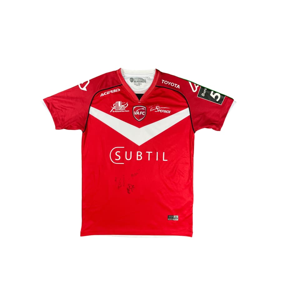 Maillot football vintage Valenciennes FC domicile #10 Roudet saison 2018-2019 - Acerbis - Valenciennes FC