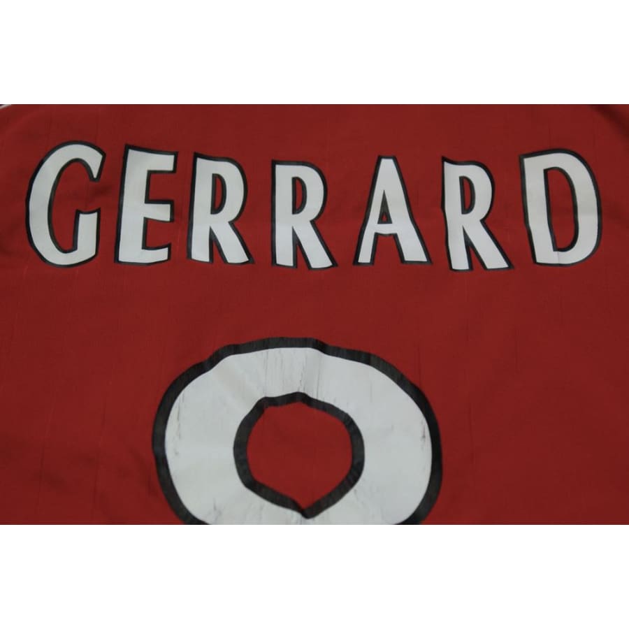 Maillot de football rétro domicile Liverpool FC N°8 Gerrard 2006-2007 - Adidas - FC Liverpool