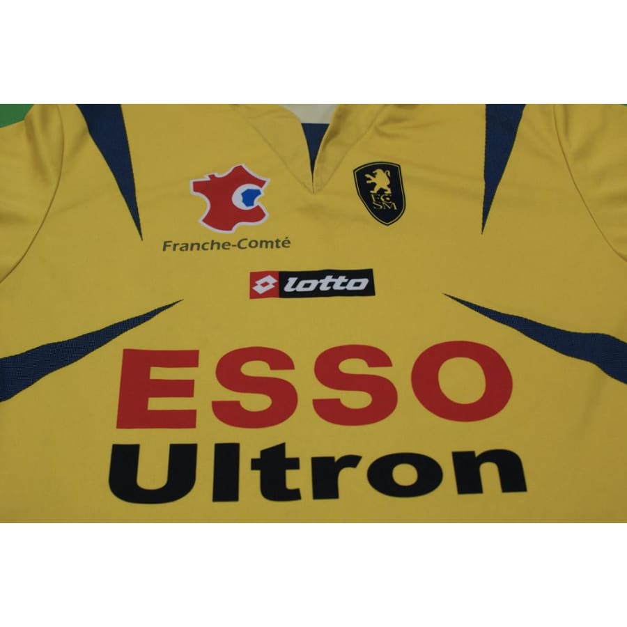 Maillot de football retro supporter FC Sochaux-Montbéliard 2006-2007 - Lotto - FC Sochaux-Montbéliard