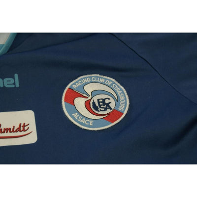 Maillot de football retro supporter RC Strasbourg 2013-2014 - Hummel - RC Strasbourg Alsace