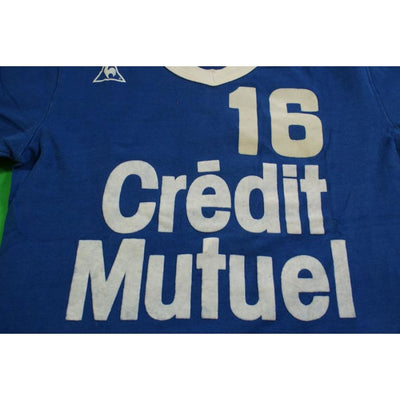 Maillot foot rétro Crédit Mutuel N°16 Le coq sportif années 1990 - Le coq sportif - Autres championnats